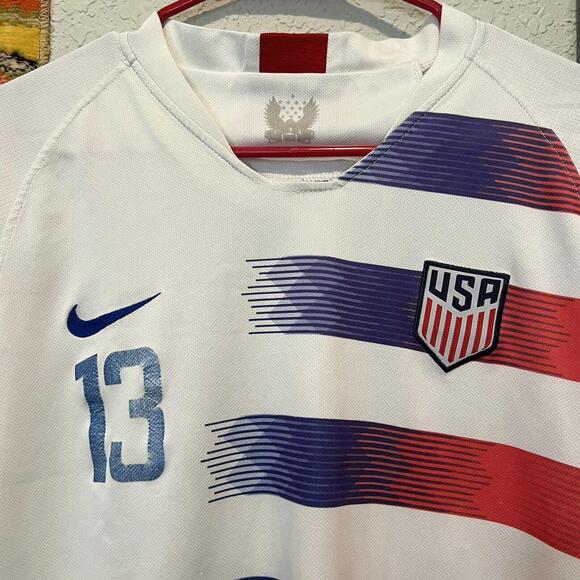 Vintage RARE Alex Morgan USA Soccer Team Jersey 13 Size Small - Picture 5 of 5